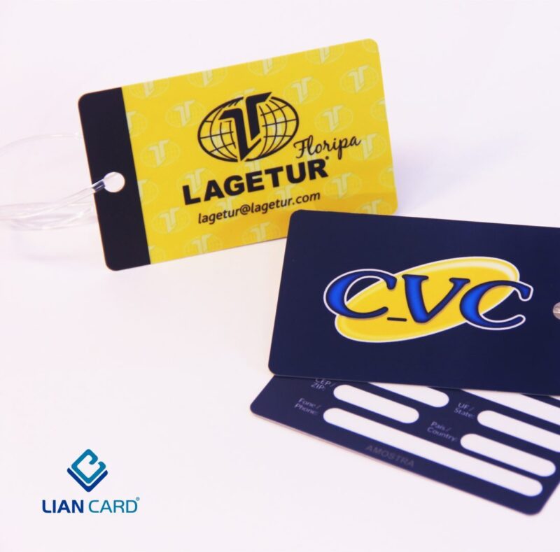 Tag de bagagem em PVC - Lian Card