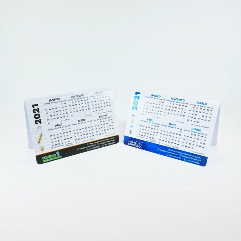 Calendário em PVC - Lian Card