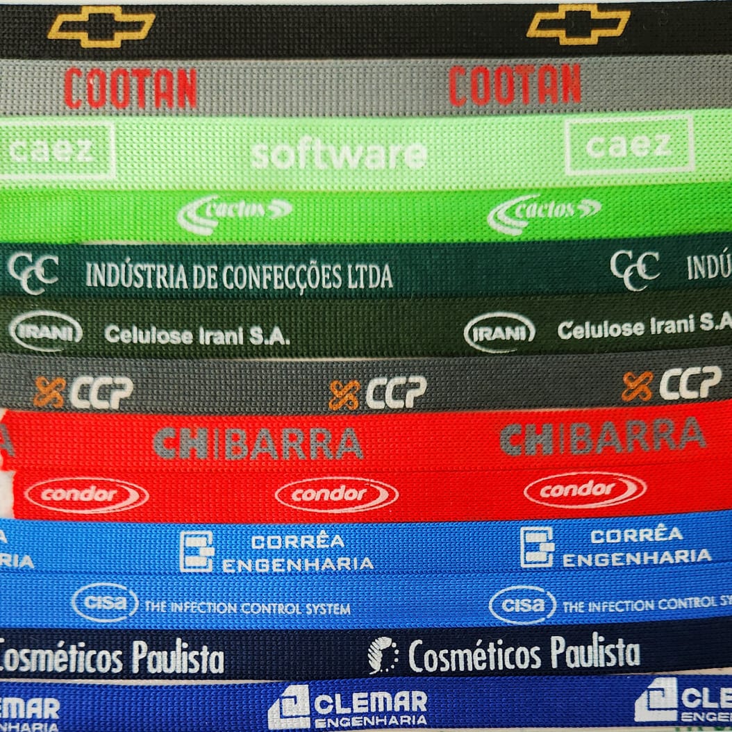 Cordão silk para crachá - Imagem 6