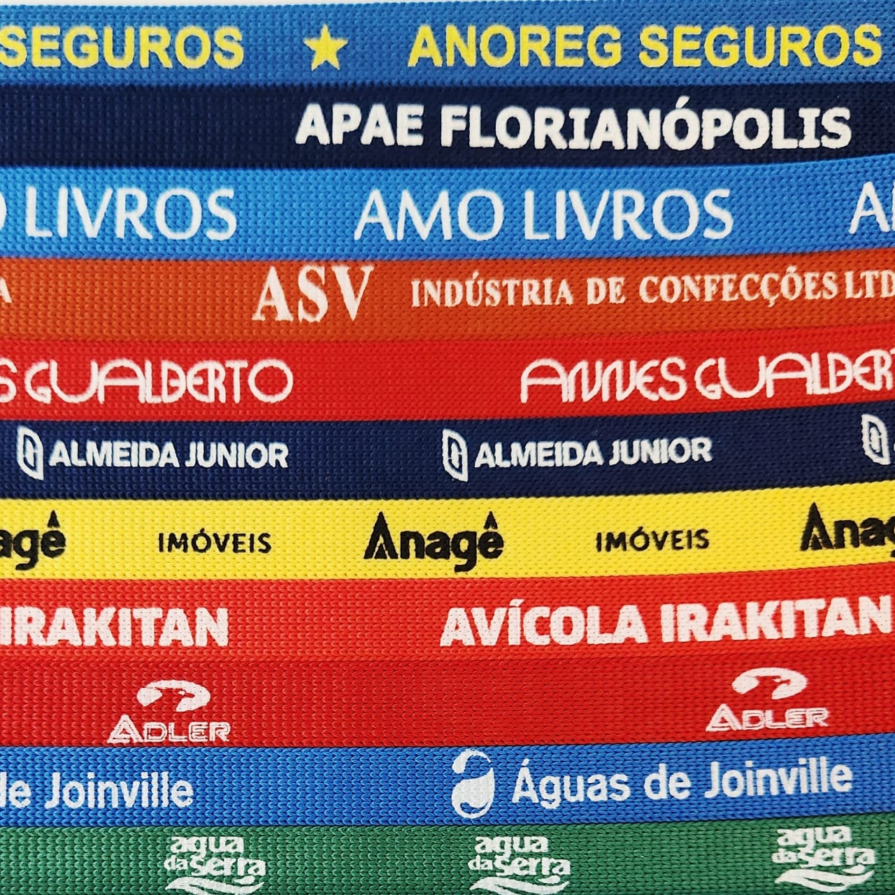 Cordão silk para crachá - Imagem 7