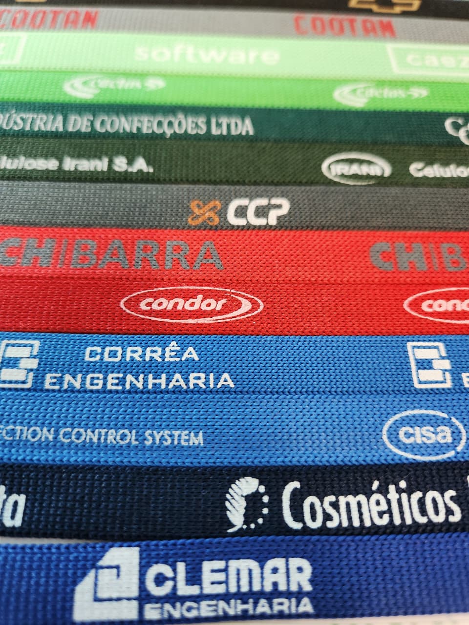 Cordão silk para crachá - Imagem 3