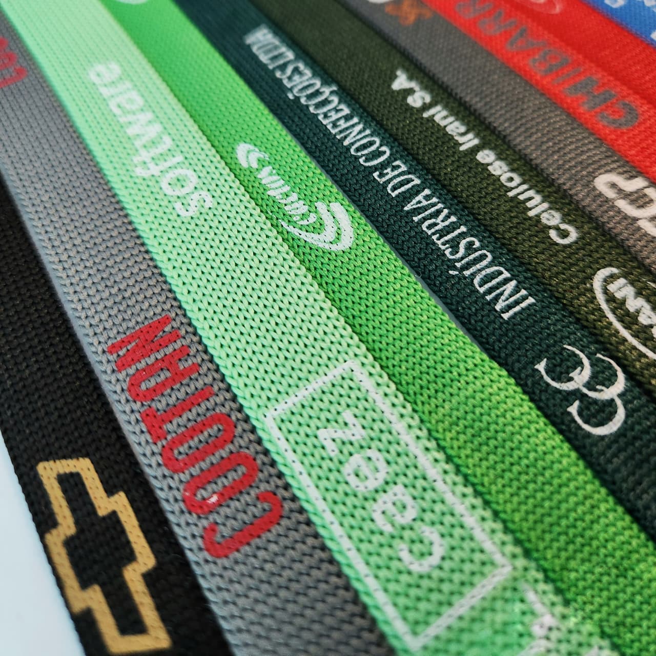 Cordão silk para crachá - Imagem 4